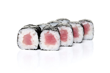 Tuna Rolls with Red Filling