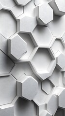 Stunning 4K Hexagon Wallpaper Mobile Wallpaper Design, Abstract Geometric Background