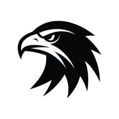 Eagle Head Logo Icon Vector Simple and Clean Icon