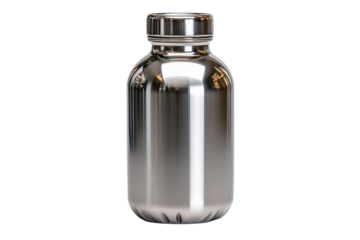 Stainless steel water bottle ideal for outdoor activities and daily hydration routines