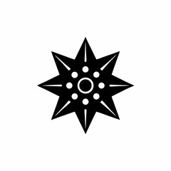 creative details North Star Icon Vector Illustration