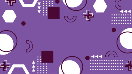 Obraz premium Modern abstract background with memphis elements for Background Slide Business Card etc