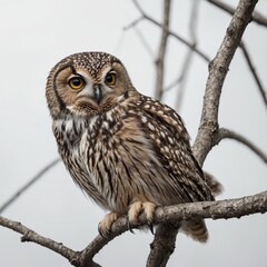 owl on branch