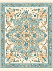 Naklejka premium vintage floral background