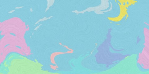 Abstract Pastel Swirls Background Image