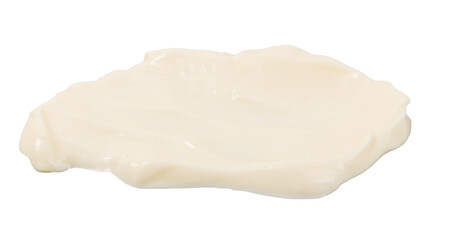 Isolated mayonnaise on white background