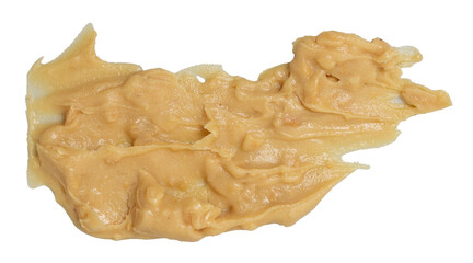 Isolated mustard on white background