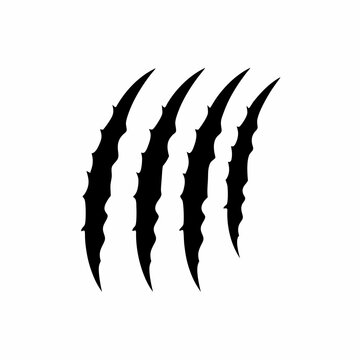 creative details Claw Marks Icon Vector Illustration