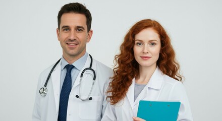 Fototapeta premium Medical Professionals Portrait Healthcare Workers