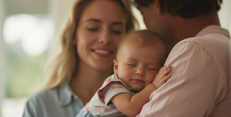 Obraz premium Tender Family Bonding Moment