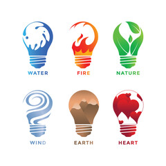 Elements of Life logo icons