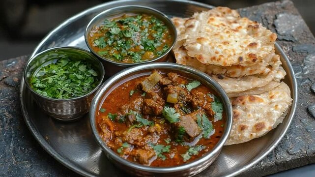 kolhapuri mutton video indian food