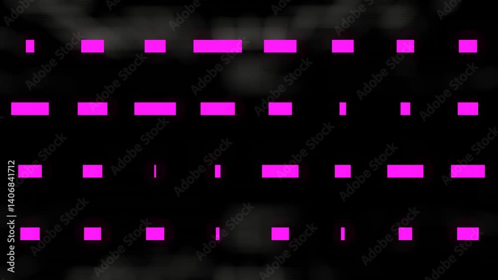 Fototapete A classical statue face depicted in a glitchy pixel style against a black background, fusing illusions and synergy into a modern, futuristic wave-pattern concept.