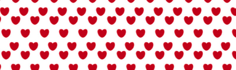 heart pattern on transparent background,