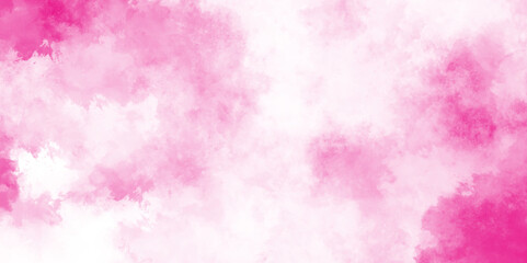 Abstract magenta pink shades aquarelle illustration Watercolor, bright aquarelle painted subtle pink watercolor canvas for stain design,  Oil painting background.