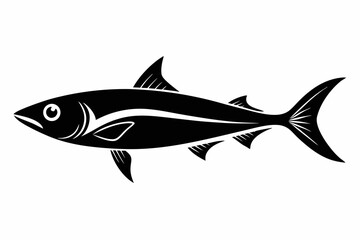 panda silhouette line art vector illustration