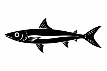 panda silhouette line art vector illustration