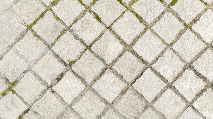 Texture of an urban tessellated floor. Ideal for texture, pattern and background.