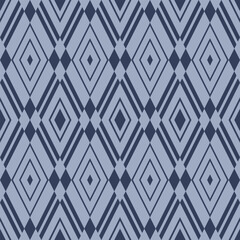 Obraz premium Japanese Diamond Weave Vector Seamless Pattern