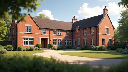 Exterior of a Beautiful Architectural Structure