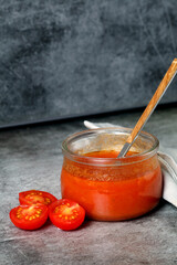 Gazpacho drink healthy food