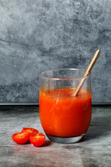 Gazpacho drink healthy food