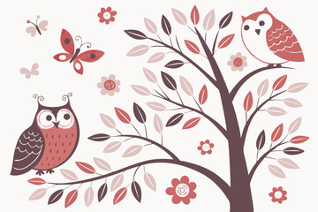 owl on a branch
