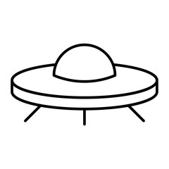 ufo outline icon