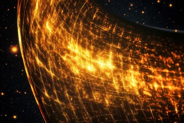 abstract background with space and light