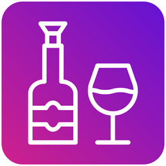 Wine Vector Icon Design Illustration