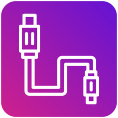 Cable Vector Icon Design Illustration