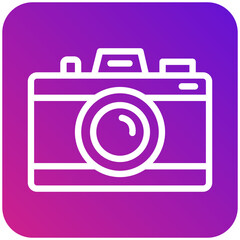 Camera Vector Icon Design Illustration