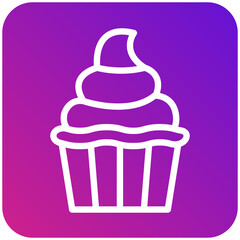 Cream Vector Icon Design Illustration