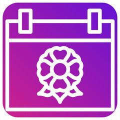 Calendar Vector Icon Design Illustration