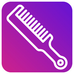 comb Vector Icon Design Illustration
