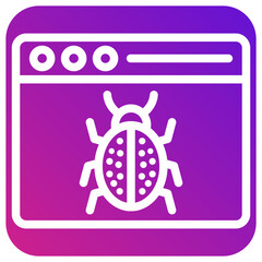 Bug Vector Icon Design Illustration