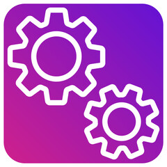 Settings Vector Icon Design Illustration