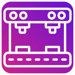 Coffee machine Vector Icon Design Illustration