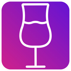 Glass Vector Icon Design Illustration