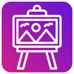 Painting Vector Icon Design Illustration
