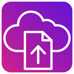 File upload Vector Icon Design Illustration