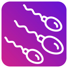 Sperm Vector Icon Design Illustration