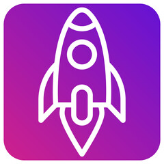 Launch Vector Icon Design Illustration