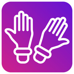 Gloves Vector Icon Design Illustration
