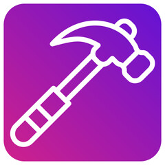 Hammer Vector Icon Design Illustration