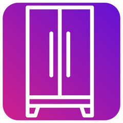 Fridge Vector Icon Design Illustration