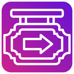 Department sign Vector Icon Design Illustration