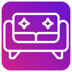 Sofa Vector Icon Design Illustration