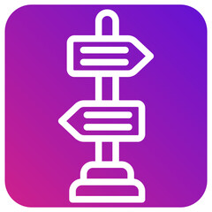 Direction Vector Icon Design Illustration