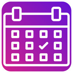 Calendar Vector Icon Design Illustration